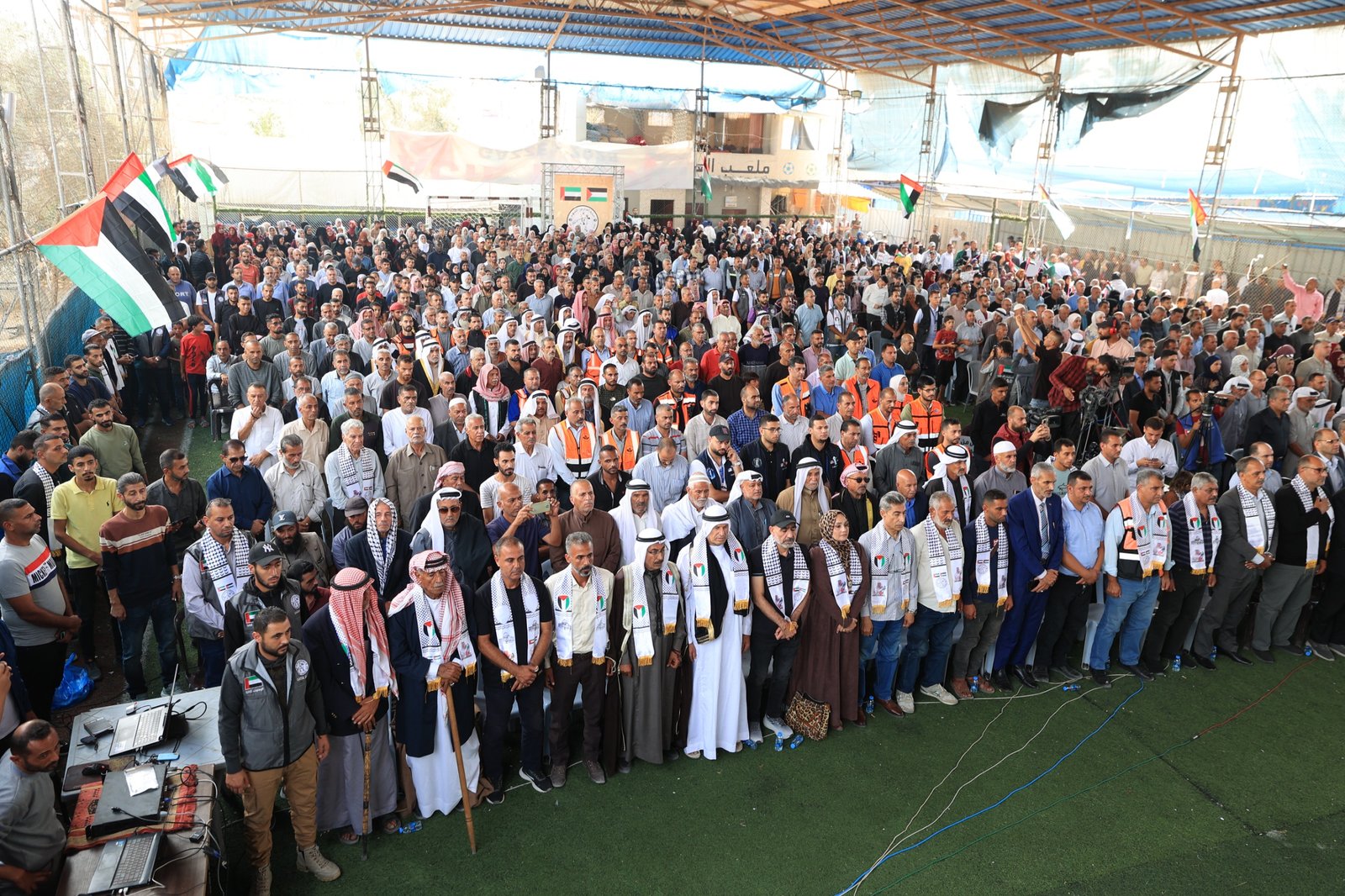 الفارس الشهم (3) تنظم لقاءً جماهيريًا في ذكرى انطلاقتها الثانية