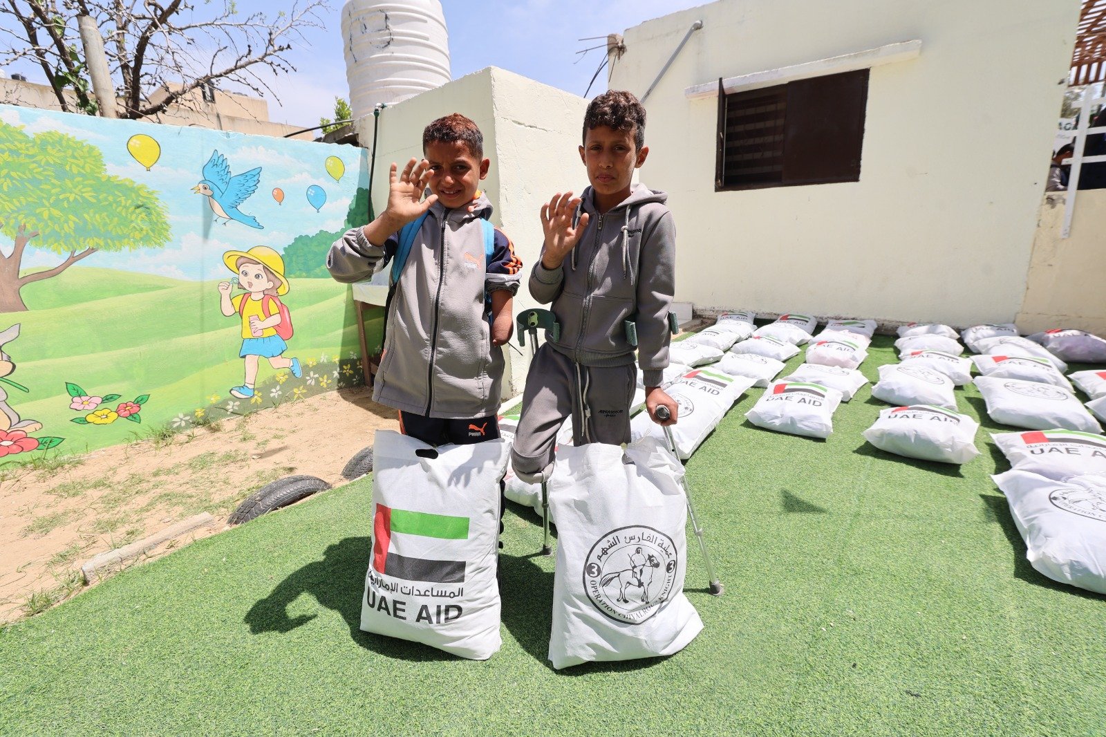 حصاد الأسبوع (127) .. عملية الفارس الشهم (3) تواصل تدخلاتها الإنسانية لتعزيز صمود أهالي غزة