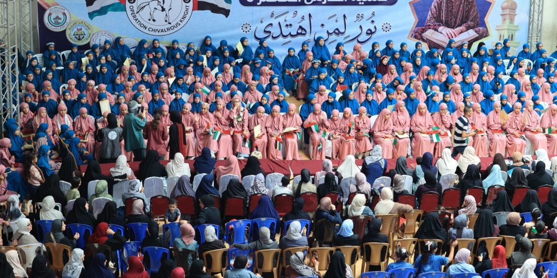 عملية الفارس الشهم (3) تُكرّم 600 حافظٍ وحافظةٍ لكتاب الله في قطاع غزة